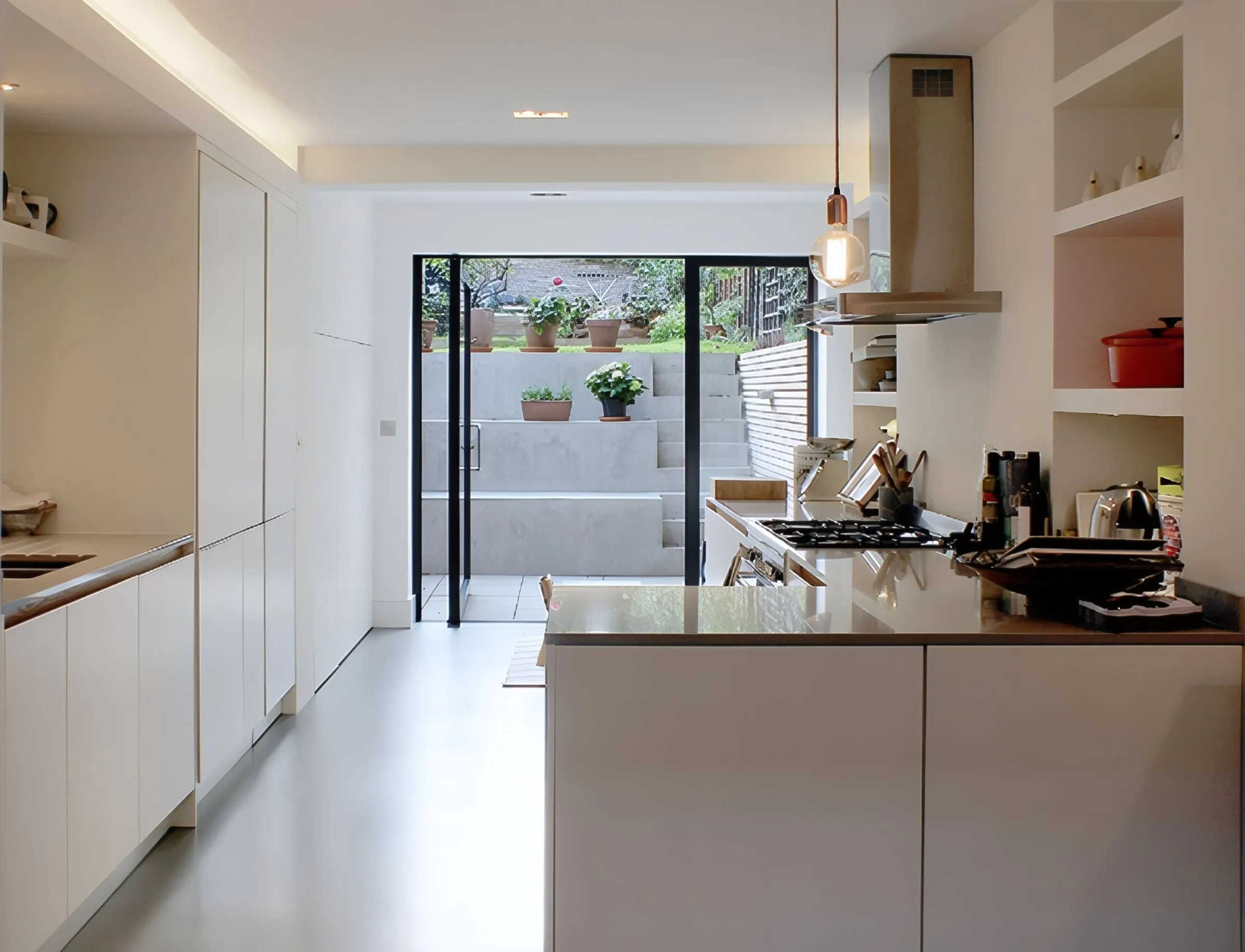 Lower ground floor kitchen